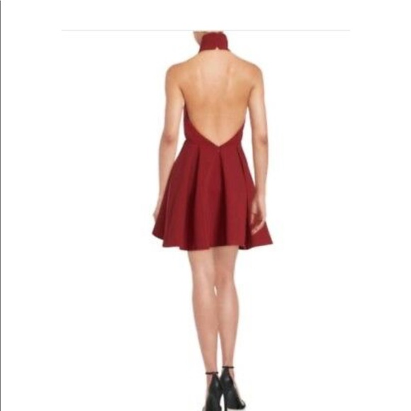 New Finder Oxblood dress - Picture 2 of 3